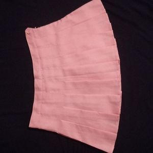 Pink skirt